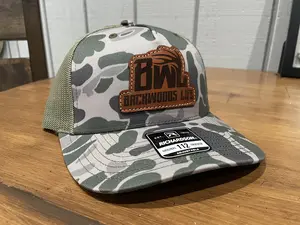 Old School Green Camo - Backwoods Life Hat