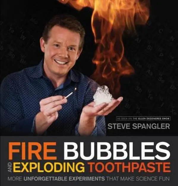 USED Book - Fire Bubbles and Exploding Toothpaste: More Unforgettable Experiments That Make Science Fun by Spangler, Steve (Paperback) - english