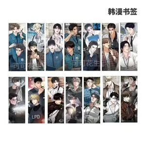 New Korean BL Manhwa Bookmark Comics Characters HD Photocard Postcard Fans Collection Decorate Friends Cosplay Gift