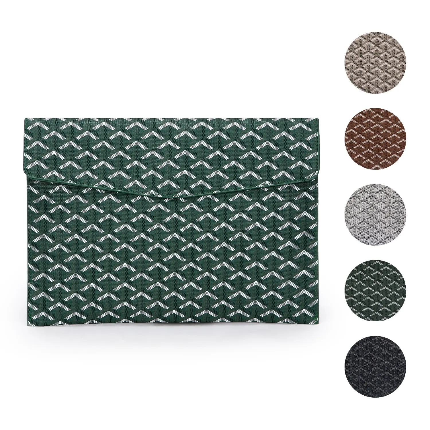 A4 Letter Size Padfolio Document Organizer Sleeve 13 Inch Laptop Sleeve for MacBook iPad Tablet Magnetic Closure Slim Scratch Resistant File Folder for Office School Students Professionals Gift summerwins
