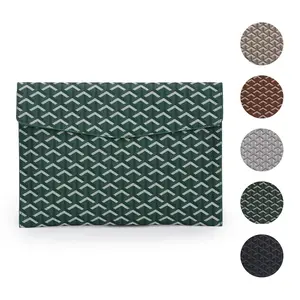 A4 Letter Size Padfolio Document Organizer Sleeve 13 Inch Laptop Sleeve for MacBook iPad Tablet Magnetic Closure Slim Scratch Resistant File Folder for Office School Students Professionals Gift