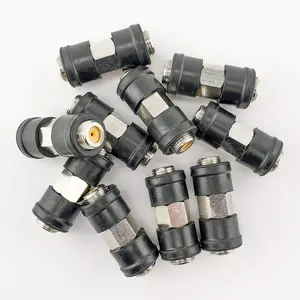 10 Pcs DirecTV 3GHz DTVF81O 05 RG6 Barrel Connector with Weather Seal STAC CATV