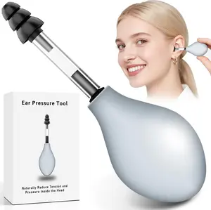 Ear Pressure Relief Suction Device - Instant Inner Ear Tension Relief for Migraines, Tinnitus & Travel Discomfort | Safe, Portable & Effective Ear Wax Removal Tool