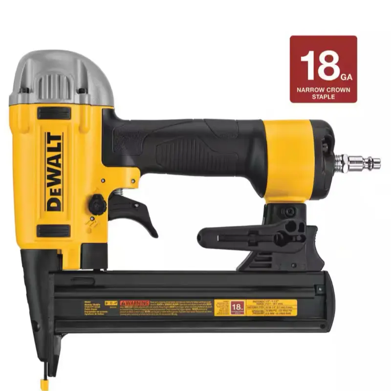 Corded Construction Stapler, 18-Gauge, 1/4 in. Crown Power Tool for Hardware Projects