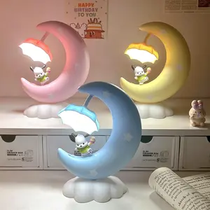 Moon Lamp Night Light - Female Best Friend Birthday Gift, Home Bedroom Bedside Ornament, Sleep Atmosphere Decor