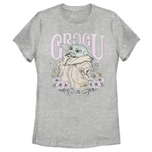 Women's Star Wars: The Mandalorian Grogu Flower Child T-Shirt