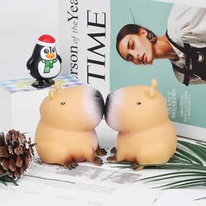 Extra Large Super Soft Water Buffalo Stress Ball, 2 Pack, Stretchy Finger Toy, Cute Animal Squeeze Toy, Kids Party Gift, Office Sensory Relief