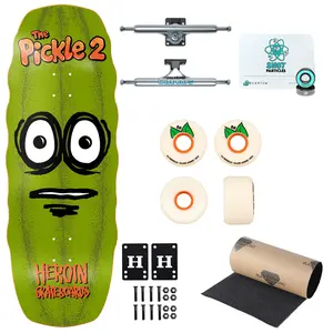Heroin Premium Skateboard Complete The Pickle 2 Slappy Trucks OJ Wheels and Quantum Snot Particles Bearings