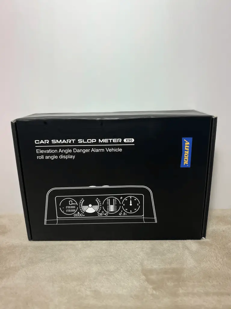 Advanced GPS Inclinometer & Slope Meter – Car Tilt Indicator & Digital Compass