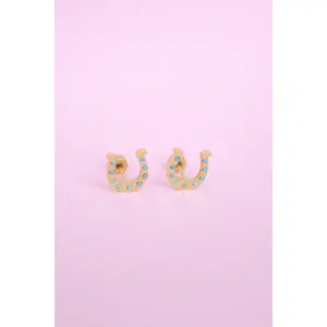 Horseshoe Stud Earrings