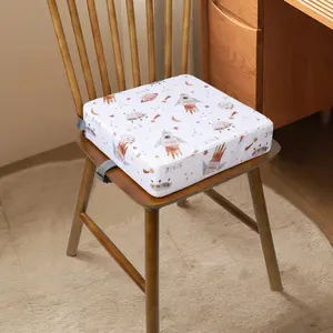 Anti-Slip Children Outdoor Seat Cushion, Baby Eating Chair Riser Pad, Infant High Feeding Chair Booster, Comfortable and Secure
