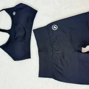 Essence Kiki leggings +sport bra Black Basic