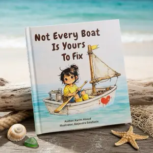 "Not Every Boat Is Yours To Fix" Hardcover Book