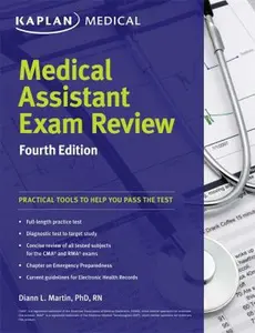 USED-Kaplan Medical Assistant Exam Review by Diann L. Martin PhD  RN (Paperback)