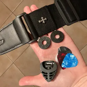 Guitar Shoulder Strap Set(10pcs), Adjustable Guitar Strap, Soft Guitar Shoulder Strap, Vintage Guitar Hanger, Music Accessories for Electric Guitar Bass