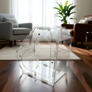 Acrylic Turtle Habitat and Insect Eco Bottle, Insect Cage for Small Pets, Perfect Mantis & Frog Habitat for Reptile Lovers