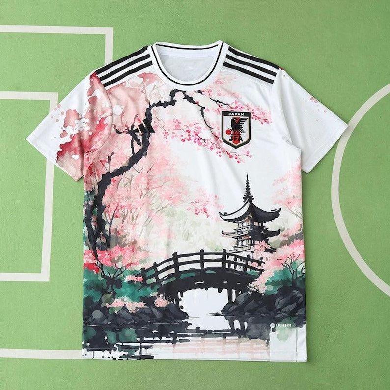 Japan Football Jersey: Custom Name & Number jersey soccer