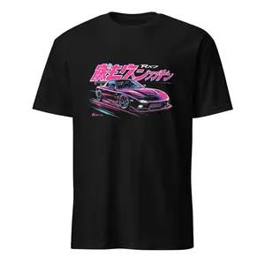 RX7 Tuner Car Japanese Rotary JDM Short-Sleeve Unisex T-Shirt