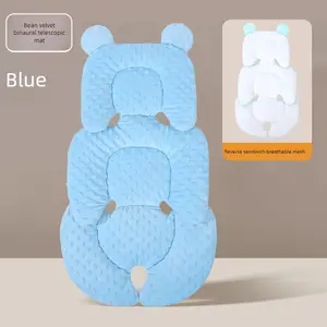 Baby stroller cushion universal insulation mattress insert for car seat, breathable mesh on both sides for all seasons
