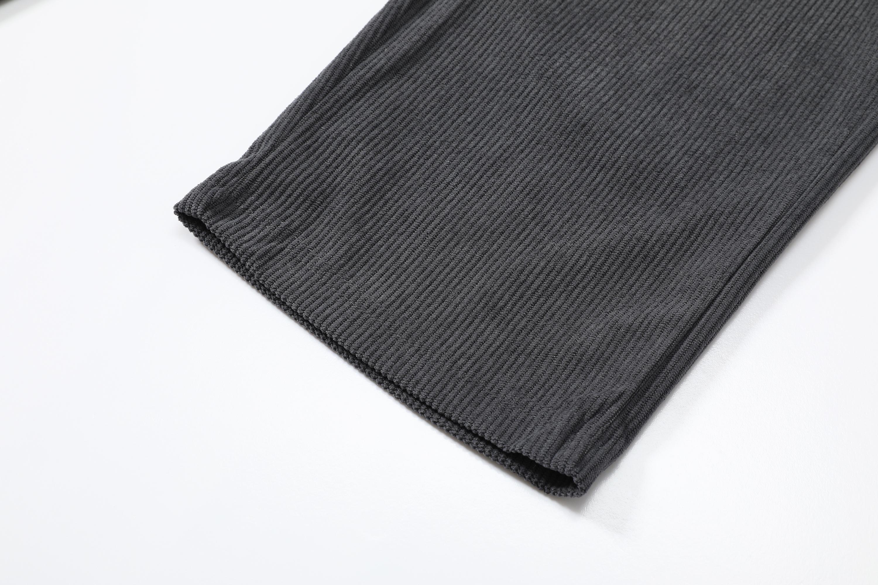 Men’s loose straight corduroy casual pants, comfortable and breathable, spring/summer/autumn styles