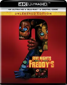 Five Nights at Freddy's 2  [4K ULTRA HD BLU-RAY MOVIE] With Blu-Ray, 4K Mastering,