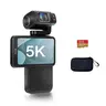 ORDRO M3 Portable Digital Action Vlogging Camera - 3.5'' Flippable Touch Screen, 180° Rotating Lens, 3250 mAh Battery, IR Night Vision, 64G SD Card, Compact Charging Cable, Slow Motion, Time Lapse, High-Quality Imaging, Compact Camera for Vlogging