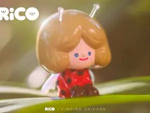 【Live Unboxing】[FINDING UNICORN] RICO 100% LADYBUG RICO Collection Figurine Toys for Modern Home Decor, Collectible Art Toy Cute Figures Desktop Ornament Collectible Toys Birthday Gifts