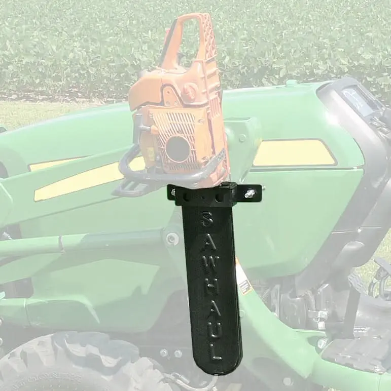 SawHaul Chainsaw Carrier for Tractors | Fixed Mount