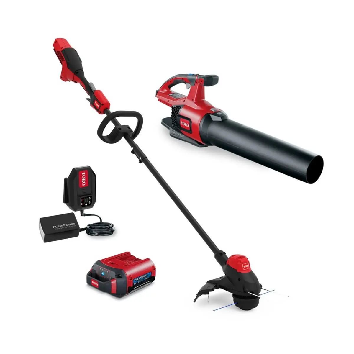 Toro 13 in. 60V Trimmer & Leaf Blower Combo Kit
