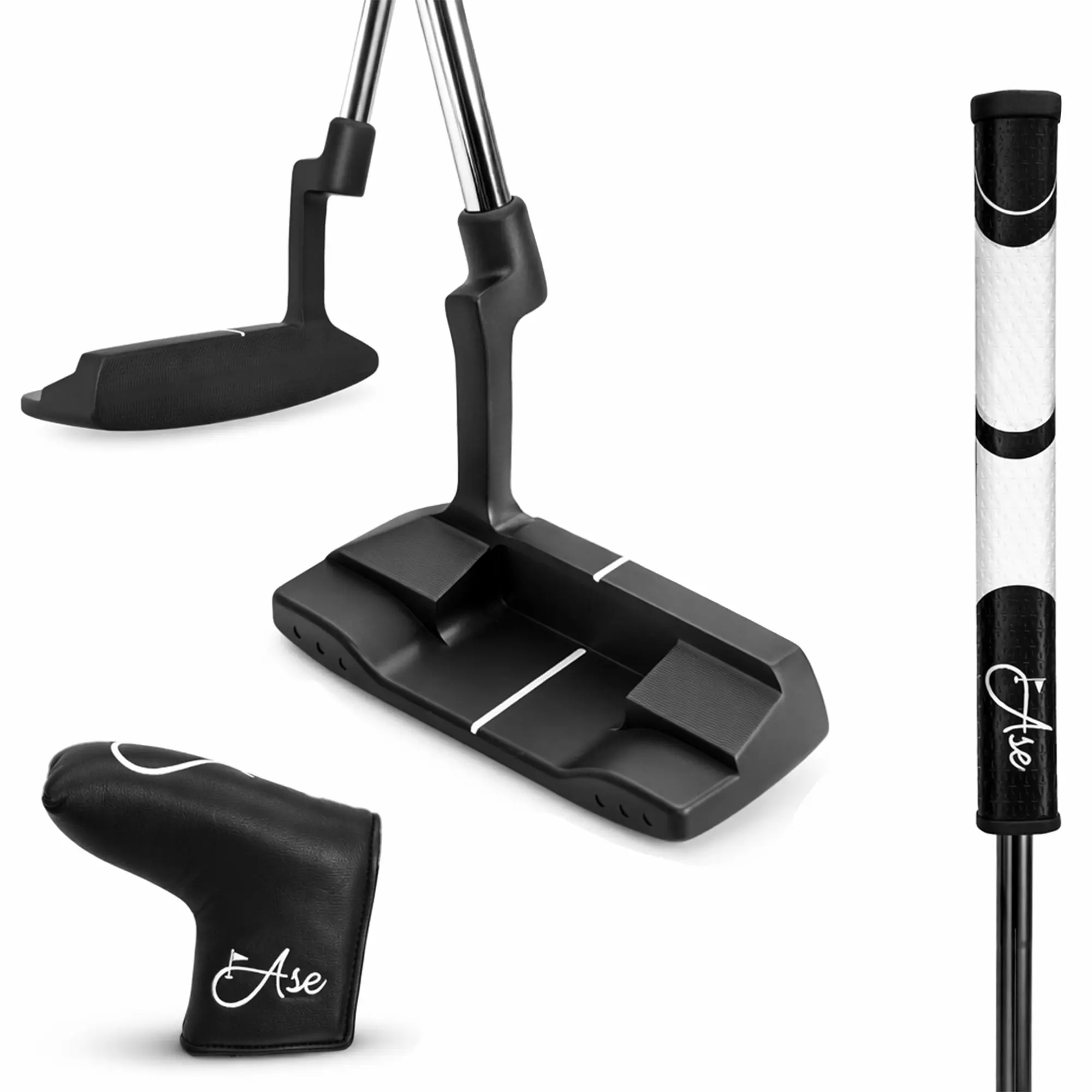 Ase Golf AG1 Blade Putter - Professional Club with AG1 Blade Design for Enthusiasts, Golf Enthusiasts