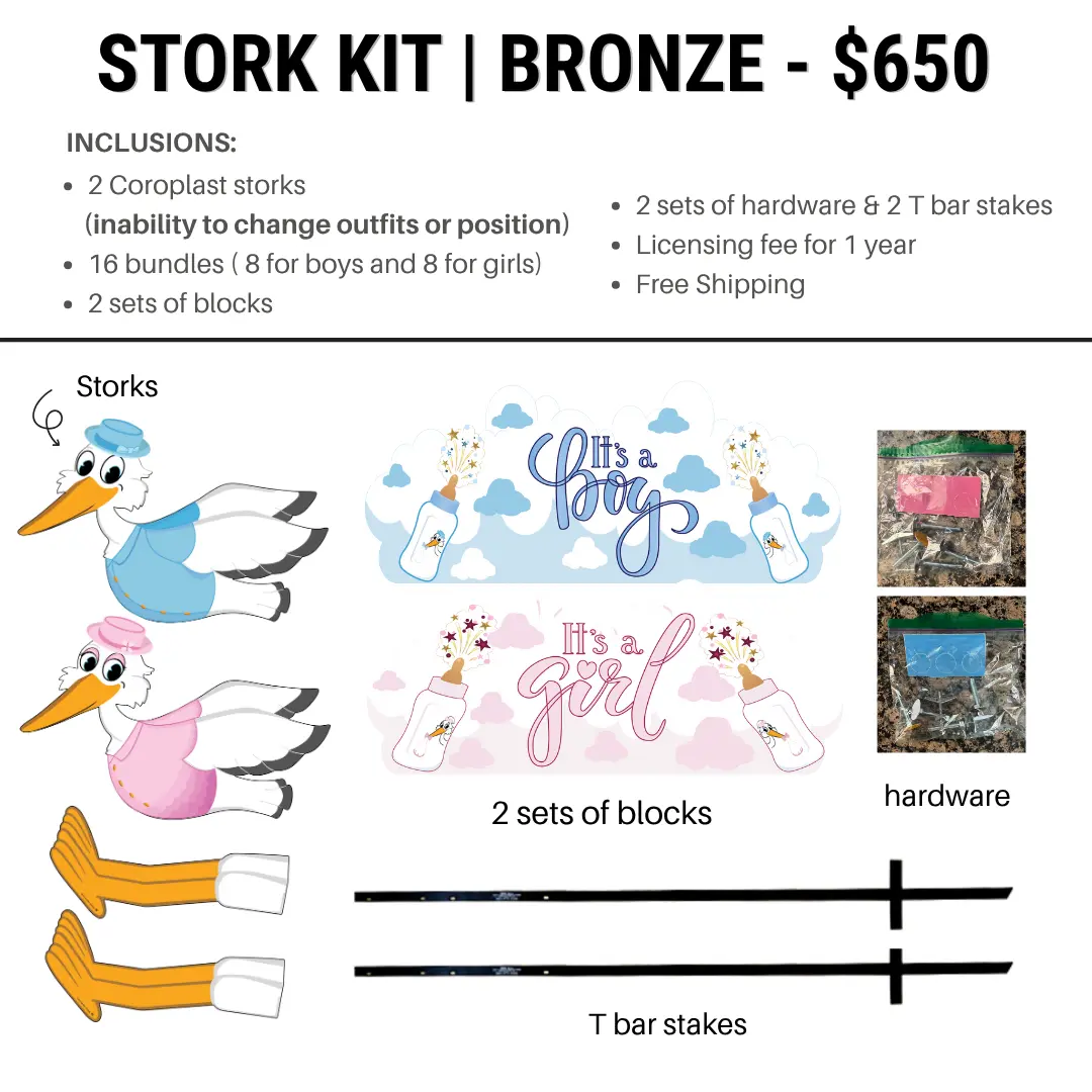 Stork Kit - Bronze