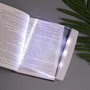 Flat Book Light - LED Reading Light for School & Bed, Provide you with a comfortable reading environment,Multifunctional Eye-Care Bookmark Light | Perfect Gift for Students, Teachers & Book Lovers