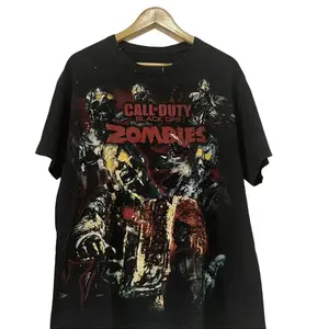 Call Of Duty Black Ops Zombies Tshirt Unisex Cotton Crewneck Tshirt For Men And Women