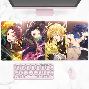[Sale Up To 50%] Demon Slayer Main Squad Gaming Large Mouse Pad | NEKO Mouse Pads Store