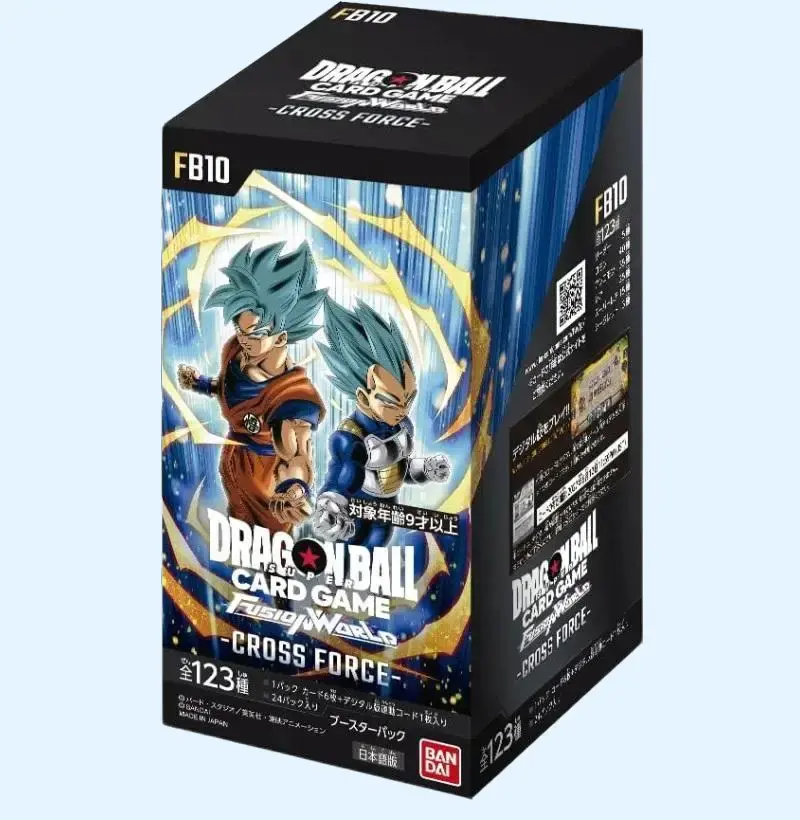 JAPANESE Dragon Ball Fusion World Cross Force FB-10 Booster Box