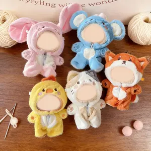 Labubu Outfit, Animal-shaped Doll Clothing, 6.69-inch Handmade Collectible Apparel, New Autumn/winter Soft and Cute Doll Clothing, Made of Soft Fabric, Perfect as Christmas, New Year, or Birthday Gift for Daughters, Sons, Grandsons