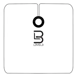 L3VEL3™ Professional Salon Cape With Rubber Neck - White