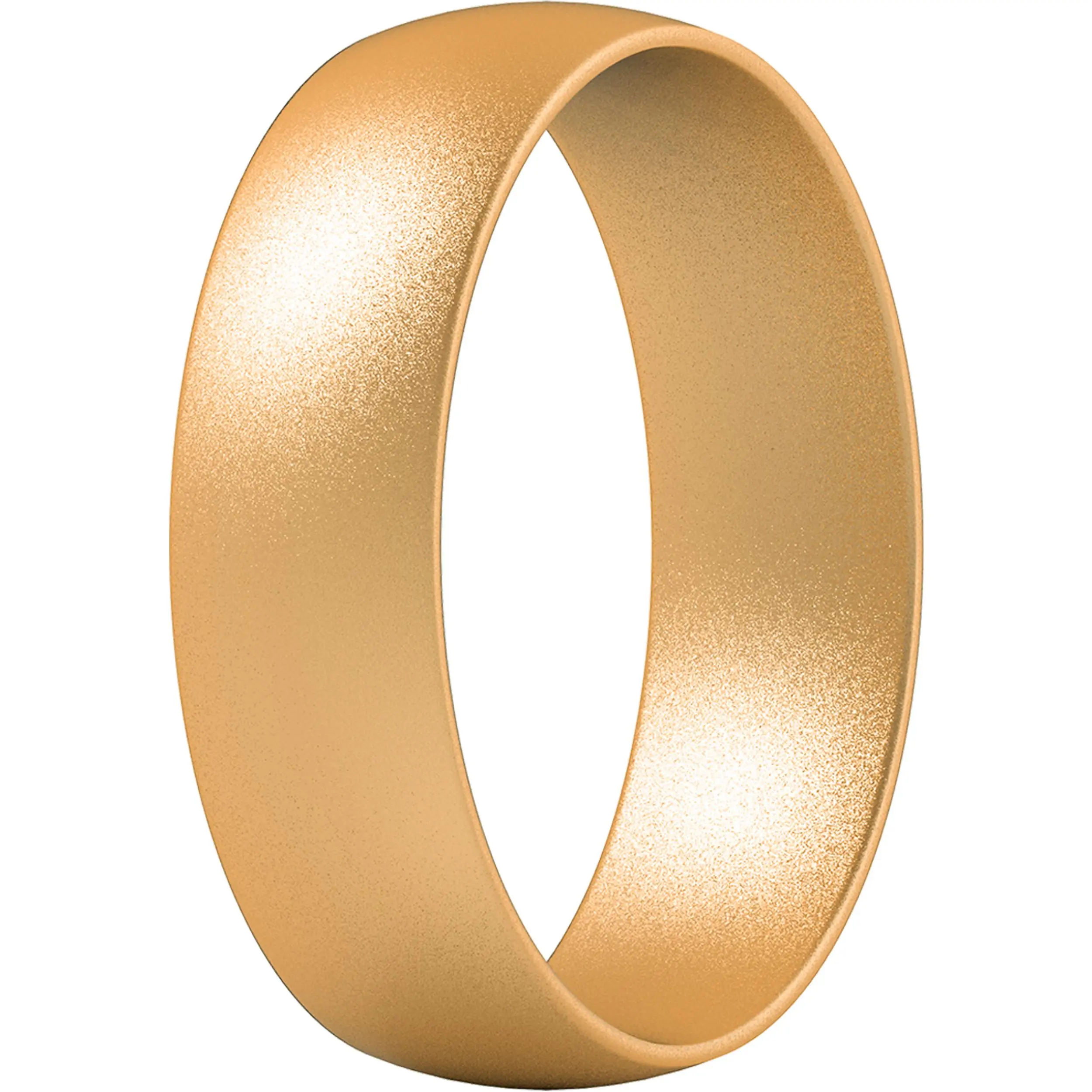 ThunderFit Unisex Silicone Wedding Rings, Rubber Engagement Bands 6mm Wide 1.65mm Thick - 1/4/7 Variety Multipack
