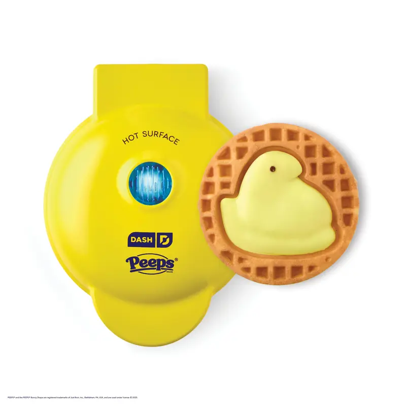 PEEPS® x Dash Chick Mini Waffle Maker