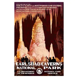Carlsbad Caverns National Park Poster