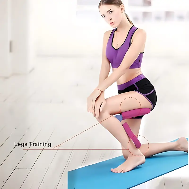 1pcs Lightweight Pelvic Trainer, Ultra-Compact Multi-Functional Inner Thigh Exerciser for Adult Home Workouts, Tones Muscles & Glutes