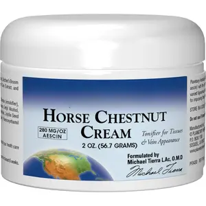 Horse Chestnut Cream - Tonifier for Tissues and Vein Appearance - 2 oz