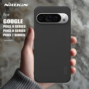 for Google Pixel 8 / 7 / 9 Pro XL / 8A Case Nillkin Super Frosted Shield Heavy Duty Anti-Fingerprint Back Cover Matte Protection Case