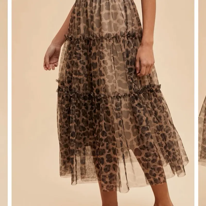 Cheetah Skirt Cheetah Skirt