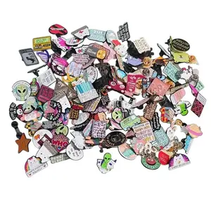 5 piece assorted enamel pin set