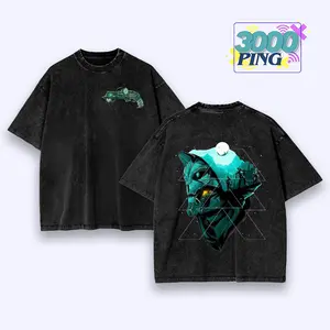 Destiny 2 Cayde-6 & Thorn Graphic T-Shirt & Hoodie, Vintage Acid Wash Apparel, Sci-Fi Gaming Merch, Hunter Vanguard Fireteam Tee, Unisex Cotton Top