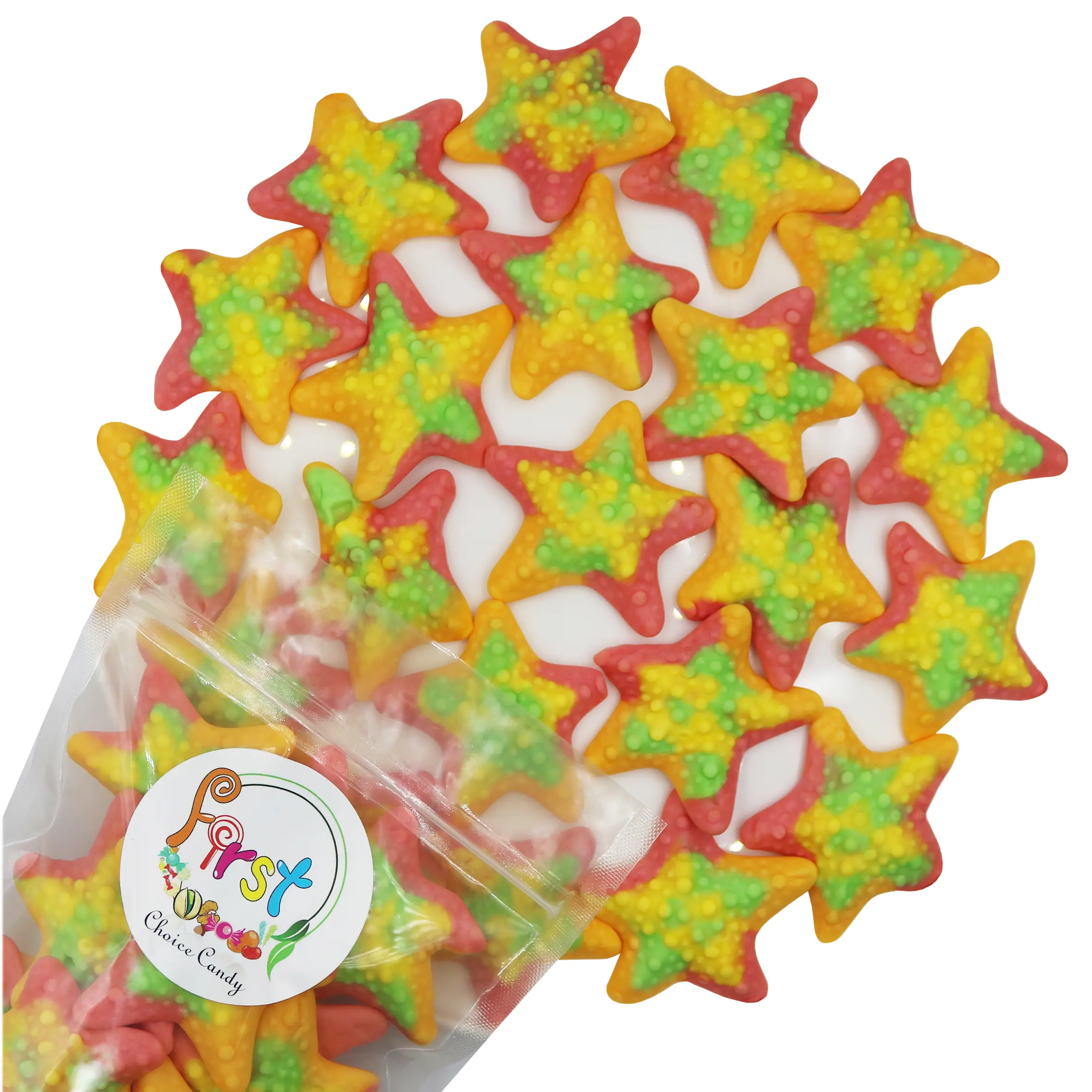 TROPICAL STARFISH GUMMY 2 LB BAG TROPICAL STARFISH GUMMY 2 LB BAG