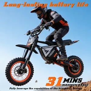 Y66 Electric Mountain Bike, 3000W Motor 48V/30AH Battery ,14"x12" All Terrain Ebike 31MPH Fast Mountain E-Bike ，Full Hydraulic disc Brakes And Suspensions , for Teens & Adults