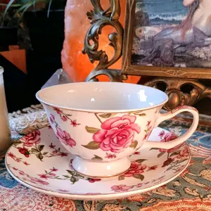 Vintage Signed Mint Fairy Bohemian Royal Tea Set