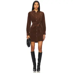 Veronica Beard Ryan Dress in Dark Cocoa